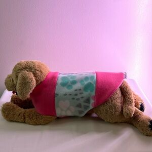 Beautiful Paw Design Apparel with Pink